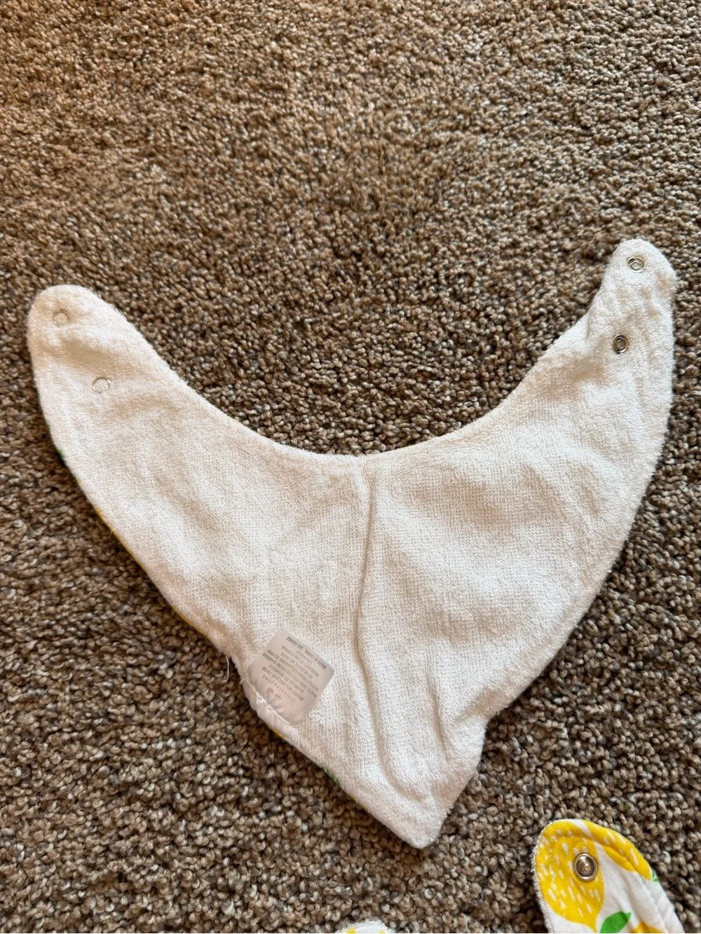 LITTLE SLEEPIES Bamboo Bandana Bib Bundle Lemons Breakfast Food Donut Ice Cream